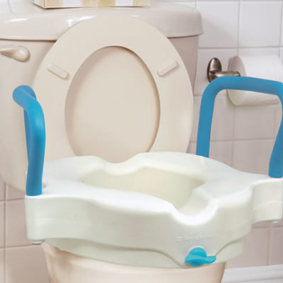 Living Well 3-in-1 Raised Toilet Seat