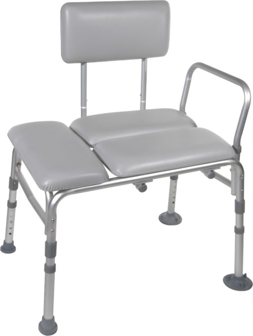 Living Well Padded Seat Transfer Bench
