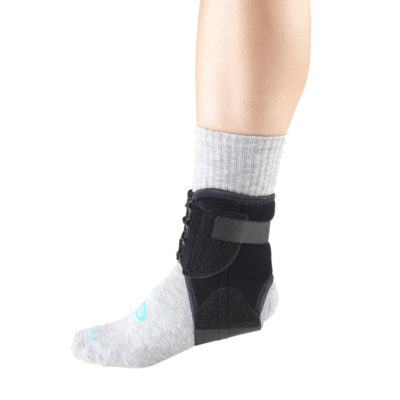 Living Well C-214 Ankle Stabilizer with Medial-Lateral Stays