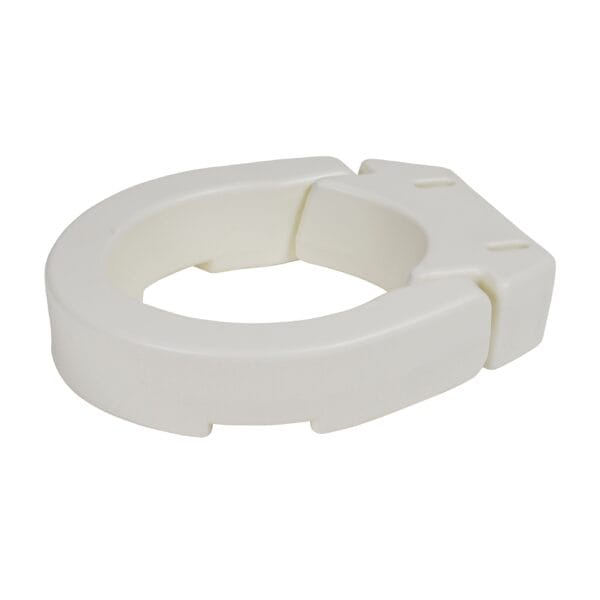 4" Elongated Hinged Toilet Seat Riser, By Drive Medical