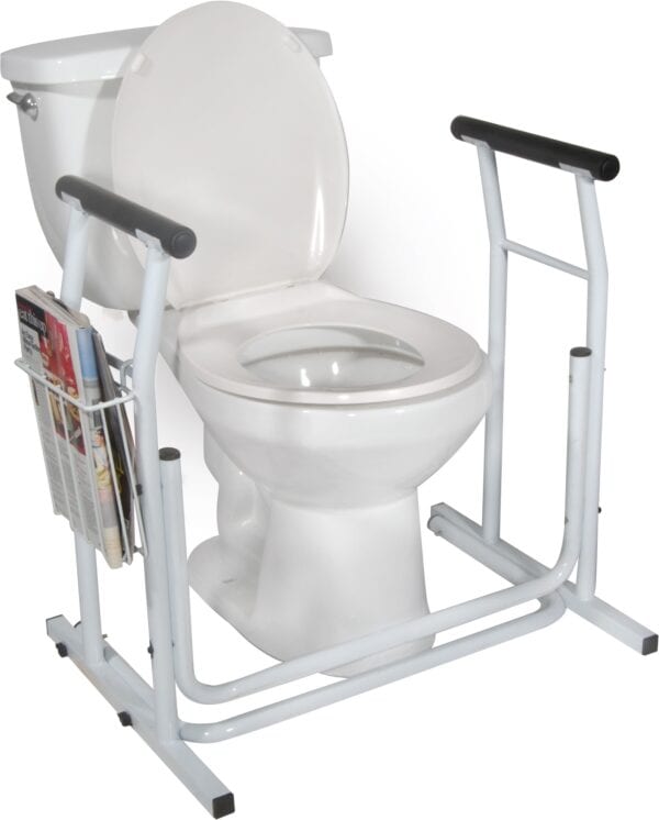 Free Standing Toilet Safety Rail by Drive Medical